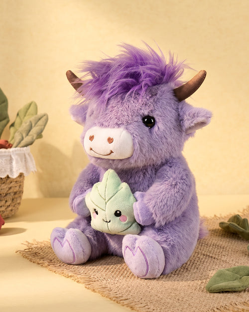 Leaf 🍃 Highland Cow Plushie